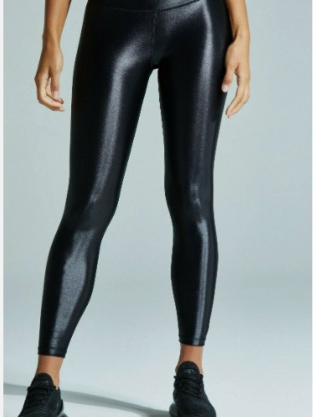 Noli Yoga Lustrous Liquid Legging Black Gloss, New with tag - Picture 3 of 6